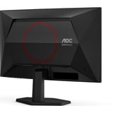 AOC C24G42E 23.6" curved gaming monitor Zwart/rood, 180 Hz, HDMI, DisplayPort, Audio