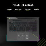 ASUS ROG Strix G16 G614PM-S5017W 16"  gaming laptop Donkergrijs | Ryzen 9 8940HX | RTX 5060 | 32 GB | 1 TB SSD