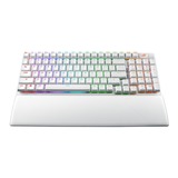 ASUS ROG Strix Scope II 96 Wireless RGB mechanisch gaming toetsenbord Wit, US lay-out (QWERTY), ROG NX Snow, 96%, RGB leds, 96%, Hot-swappable, PBT Double-shot, Bluetooth / 2.4GHz / USB 2.0