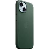 Apple FineWoven hoesje met MagSafe voor iPhone 15 telefoonhoesje Donkergroen