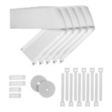 Arozzi Cablekit - White kabelbinder Wit