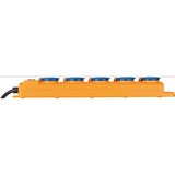 Brennenstuhl Super-Solid SL 554 stekkerverdeler/outdoor stekkerdoos stekkerdoos Geel/blauw