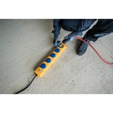 Brennenstuhl Super-Solid SL 554 stekkerverdeler/outdoor stekkerdoos stekkerdoos Geel/blauw