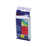 Brother Label tapecassette TZE-431 printlint 12 mm, zwart op rood