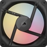 Corsair iCUE LINK LX120-R RGB Reverse case fan Zwart, 4-pin PWM