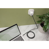 Digitus USB-C 4 Gen2- USB-C-verbindingskabel Zwart/grijs, 3 meter