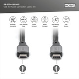Digitus  kabel Zwart/grijs