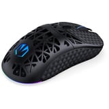ENDORFY LIV Wireless gaming muis Zwart, 12.000 DPI, ARGB, USB-C / 2.4 GHz / Bluetooth