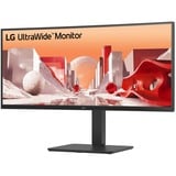 LG 34BA85QE 34" Curved UltraWide monitor Zwart, HDMI, DisplayPort, Audio, LAN, USB-C, Webcam