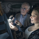 Ledlenser P6R zaklamp Zwart, 1200 lm, 6000-7500K