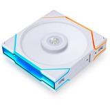 Lian Li UNI FAN TL 120 Reverse Blade RGB case fan Wit, 124 x 28 x 120 mm, PWM
