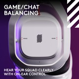 Logitech G Astro A50 LIGHTSPEED over-ear gaming headset Wit, Basisstation (Gen 5), Pc, Xbox, PS5, Nintendo Switch, Bluetooth / USB-C