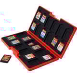 PowerA Game Card Case XL for Nintendo Switch - Heroes vs. Villains opslag Rood