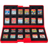 PowerA Game Card Case XL for Nintendo Switch - Heroes vs. Villains opslag Rood