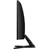 SAMSUNG Essential LS32D396GAUXEN 32" Curved monitor Zwart, 100 Hz, VGA, HDMI, Audio