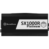 SilverStone SST-SX1000R-PL, modulaire 1000 watt voeding  Zwart, 4x PCIe