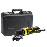 Stanley FATMAX 300W Oscillerende multitool multifunctioneel gereedschap Geel/zwart, met koffer en 20 accessoires