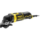 Stanley FATMAX 300W Oscillerende multitool multifunctioneel gereedschap Geel/zwart, met koffer en 20 accessoires