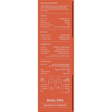SteelSeries Rival Pro gaming muis Zwart, 100 - 42.000 DPI, 8K, UWB / 6 GHz