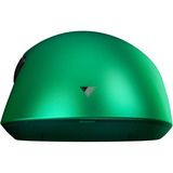 Teevolution Terra Pro gaming muis Groen, 50 - 42.000 DPI, 2.4 GHz / Bluetooth / USB