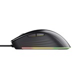 Trust GXT924 Ybar+ Gaming Muis Zwart, RGB, 25.600 dpi