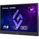 ViewSonic VX1654 draagbare gaming monitor 16"  Zwart, 1x Micro-HDMI, USB-C, sound, 144 Hz