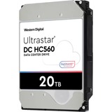 WD Ultrastar DC HC560 20 TB harde schijf SATA 6 Gb/s, 3,5", SE