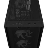 ASUS A21 PLUS mini tower behuizing Zwart | 2x USB-A | RGB | Window