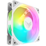 ASUS TUF Gaming TR120 ARGB Reverse fan Pack, 3 stuks case fan Wit/transparant