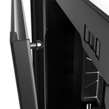 Antec C8 Wood midi tower behuizing Zwart/houtkleur | 2x USB-A | 1x USB-C | Tempered Glass