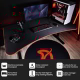 Arozzi Arena Gaming Desk - Pure Black Zwart
