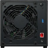 Asustor Drivestor 4 incl. 4x Seagate IronWolf 4 TB harde schijf nas Zwart, USB