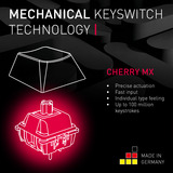 CHERRY XTRFY MX 8.2 TKL Wireless RGB mechanisch gaming toetsenbord Wit, US lay-out (QWERTY), Cherry MX2A Red, 80% (TKL), RGB, 2.4 Ghz / Bluetooth® 5.2 / USB