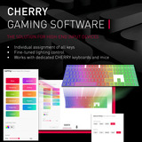 CHERRY XTRFY MX 8.2 TKL Wireless RGB mechanisch gaming toetsenbord Wit, US lay-out (QWERTY), Cherry MX2A Red, 80% (TKL), RGB, 2.4 Ghz / Bluetooth® 5.2 / USB