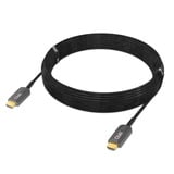 Club 3D Gecertificeerde actieve optische Ultra High Speed HDMI 2.1 kabel Zwart, 10 meter, 8K