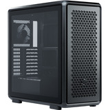 Cooler Master Masterframe 600 midi tower behuizing Zwart | 2x USB-A | 1x USB-C | Tempered Glass