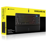 Corsair VANGUARD 96 RGB mechanisch gaming toetsenbord Zwart, US lay-out (QWERTY), Corsair MLX Plasma, 96%, RGB, Keycaps PBT double-shot, ABS single-shot, Hot-swap
