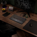 Corsair VANGUARD 96 RGB mechanisch gaming toetsenbord Zwart, US lay-out (QWERTY), Corsair MLX Plasma, 96%, RGB, Keycaps PBT double-shot, ABS single-shot, Hot-swap