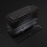 Corsair VANGUARD 96 RGB mechanisch gaming toetsenbord Zwart, US lay-out (QWERTY), Corsair MLX Plasma, 96%, RGB, Keycaps PBT double-shot, ABS single-shot, Hot-swap