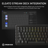 Corsair VANGUARD 96 RGB mechanisch gaming toetsenbord Zwart, US lay-out (QWERTY), Corsair MLX Plasma, 96%, RGB, Keycaps PBT double-shot, ABS single-shot, Hot-swap