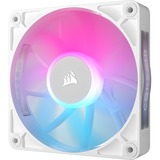 Corsair iCUE LINK RX120 RGB case fan Wit, 1 stuk, 4-pins PWM fan-connector