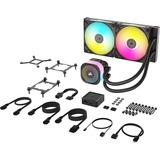 Corsair iCUE LINK TITAN 280 RX RGB waterkoeling Zwart, 4-pins PWM fan-connector