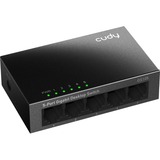 Cudy 5-Port Gigabit Desktop Metal Switch Zwart