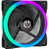 ENDORFY Corona 120 Reverse RGB case fan Zwart, 120 x 120 x 25 mm, PWM