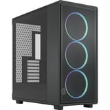 Fractal Design Epoch XL TG RGB midi tower behuizing Zwart | 2x USB-A | 1x USB-C | RGB | Tempered Glass