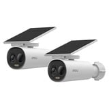 Imou Cell 3C All in One bundel beveiligingscamera Wit, 2 stuks, 100% Draadloos, met zonnepaneel