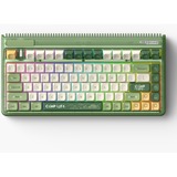 Iqunix OG80 Camping Wireless Mechanical Keyboard Groen, US lay-out (QWERTY), Cherry MX Red, 80% (TKL)	, RGB leds, Hot-swappable, PBT, 2.4GHz | Bluetooth 5.1 | USB-C