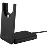 Jabra Evolve2 55, Incl. oplaadstandaard on-ear headset Zwart, Stereo, UC, USB-A, Link380a