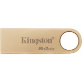 Kingston DataTraveler SE9 G3 64 GB usb-stick Goud, DTSE9G3/64GB, USB-A 3.2 (5 Gbit/s)