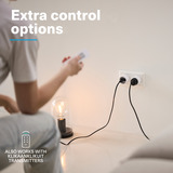 KlikAanKlikUit MACC-200 Matter stekkerdimmer Wit, Google Home, Apple Home
